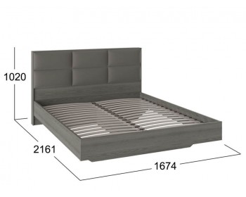 Кровать с мягкой спинкой Либерти (160х200)