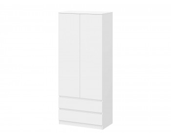 Распашной шкаф Ницца в цвете Белый