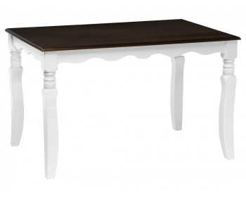 Кухонный стол Provance white / oak деревянный