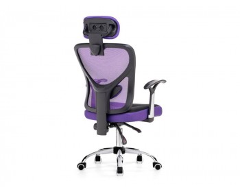 Офисное кресло Lody фиолетовое / черное Компьютерное