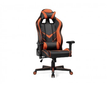 Кресло Racer черное / оранжевое Компьютерное