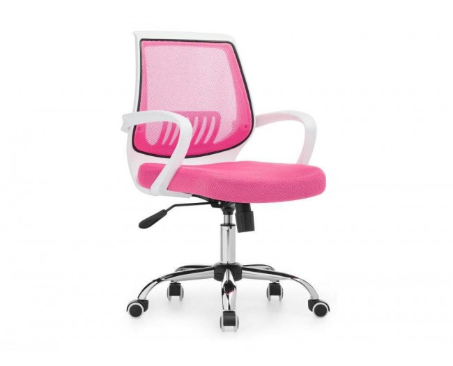 Ergoplus белое / розовое Компьютерное кресло фото