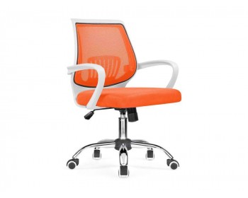 Офисное кресло Ergoplus orange / white Компьютерное