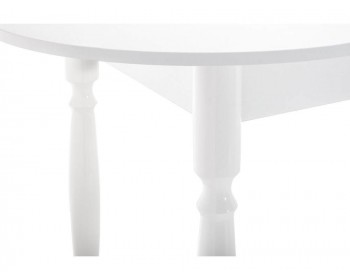 Кухонный стол Леттере белый деревянный