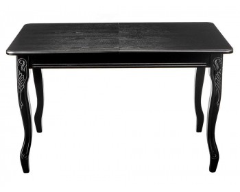 Обеденный стол Каллисто патина серебро деревянный