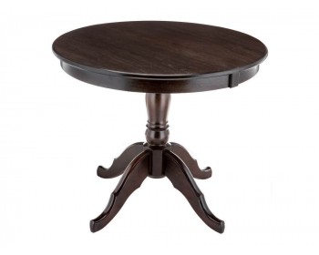Обеденный стол Лосон шоколад деревянный