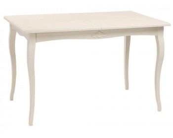 Кухонный стол Алейо белый деревянный