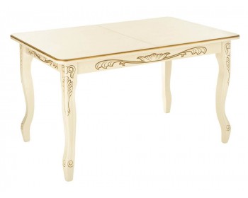 Обеденный стол Мауро патина золото деревянный