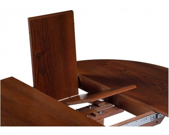 Кухонный стол Павия орех / коричневая патина деревянный