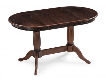 Обеденный стол Джил орех / коричневая патина деревянный