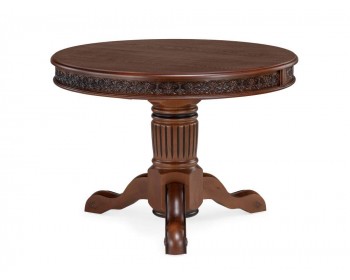 Обеденный стол Коул орех / коричневая патина деревянный