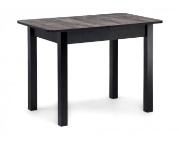 Кухонный стол Мингли кантри / черный деревянный