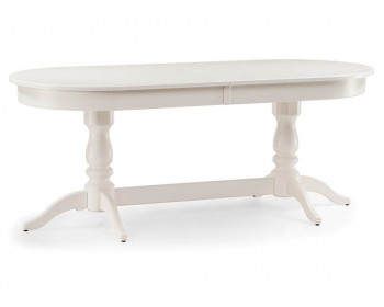 Обеденный стол Красидиано молочный деревянный