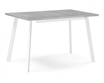 Кухонный стол Колон Лофт мм бетон / белый матовый деревянный