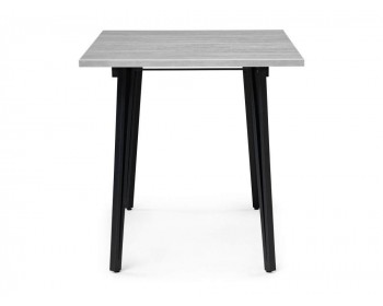 Кухонный стол Денвер Лофт мм бетон / черный матовый деревянный