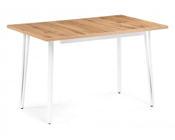 Обеденный стол Денвер Лофт мм дуб вотан / белый матовый деревянный