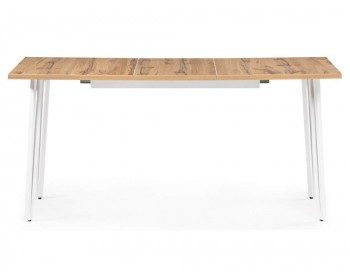 Кухонный стол Денвер Лофт мм дуб вотан / белый матовый деревянный