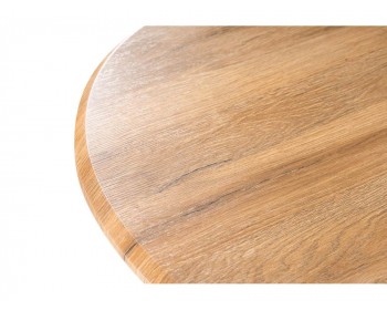 Кухонный стол Абилин дуб вотан / белый матовый деревянный