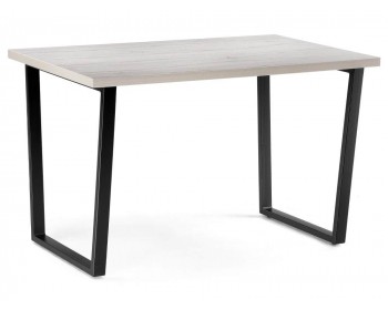 Кухонный стол Лота Лофт мм юта / матовый черный деревянный