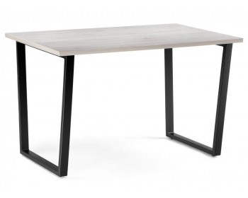 Обеденный стол Лота Лофт мм юта / черный матовый деревянный