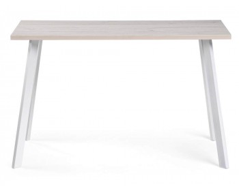 Кухонный стол Тринити Лофт мм юта / белый матовый деревянный
