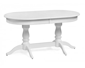 Обеденный стол Красидиано белый деревянный