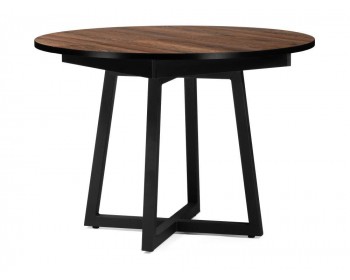 Кухонный стол Регна дерево / черный деревянный