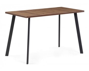 Обеденный стол Тринити Лофт мм гикори / матовый черный деревянный