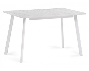Обеденный стол Колон Лофт мм юта / белый матовый деревянный