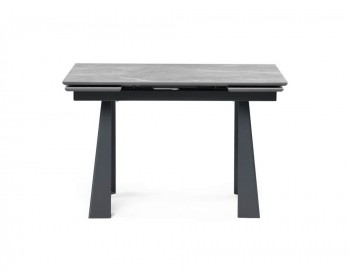 Обеденный стол Бэйнбрук хх серый мрамор / графит деревянный
