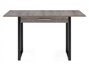 Обеденный стол Ибби ()хх рошелье / черный матовый деревянный