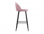 Dodo  pink with edging / black Барный стул от производителя