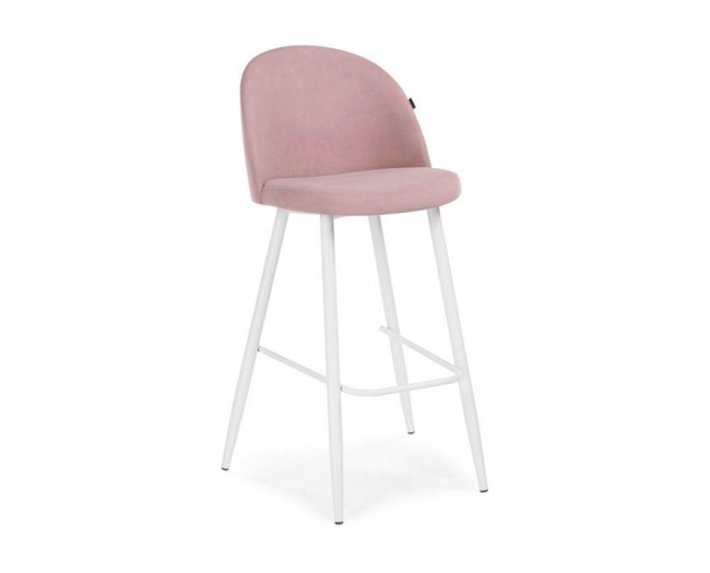 Сондре пыльно-розовый / белый Барный стул фото