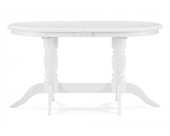 Кухонный стол Эритрин белый / белый деревянный