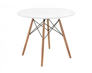 Стол Table white / wood деревянный