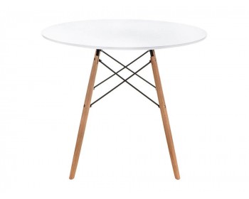 Кухонный стол Table white / wood деревянный