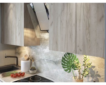Кухонный гарнитур Сан-Ремо в цвете Дуб Крафт серый