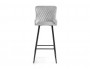 Mint light gray / black Барный стул фото