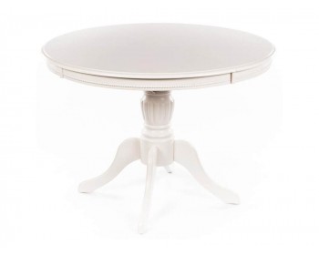 Обеденный стол Toskana молочно-белый деревянный