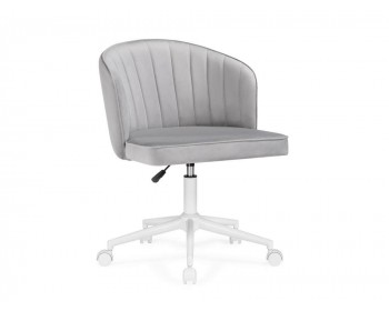 Офисное кресло Дэни светло-серый / белый Стул