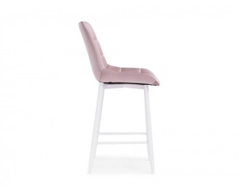 Табурет Алст розовый / белый Барный стул