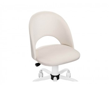Офисное кресло Ирре молочное / белое Стул