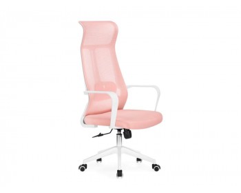 Гарнитур в кабинет Tilda pink / white Компьютерное кресло