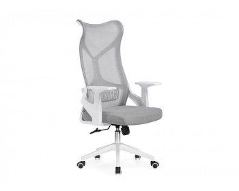Офисное кресло Klif gray / white Компьютерное