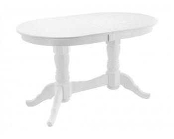 Обеденный стол Деон белый деревянный