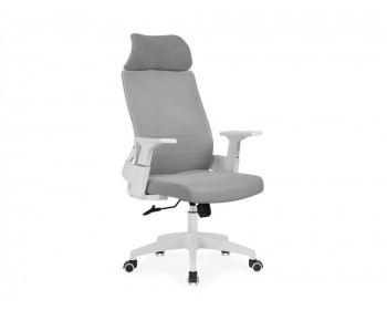Офисное кресло Flok gray / white Компьютерное