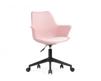 Гарнитур в кабинет Tulin white / pink / black Компьютерное кресло