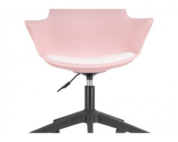 Офисное кресло Tulin white / pink / black Компьютерное