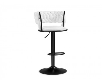 Табурет Lotus white / black Барный стул