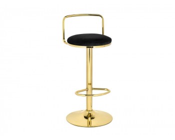 Lusia black / gold Барный стул